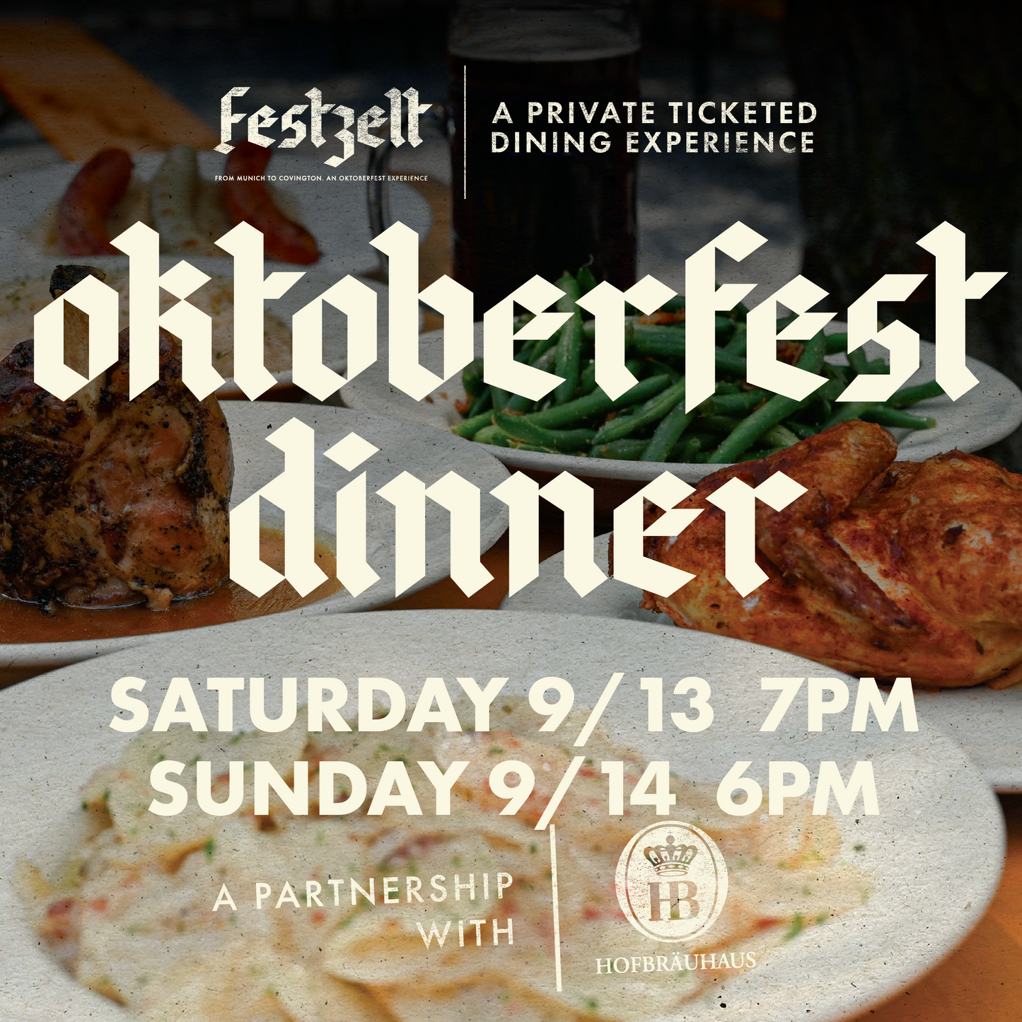 Oktoberfest Festzelt Dinner