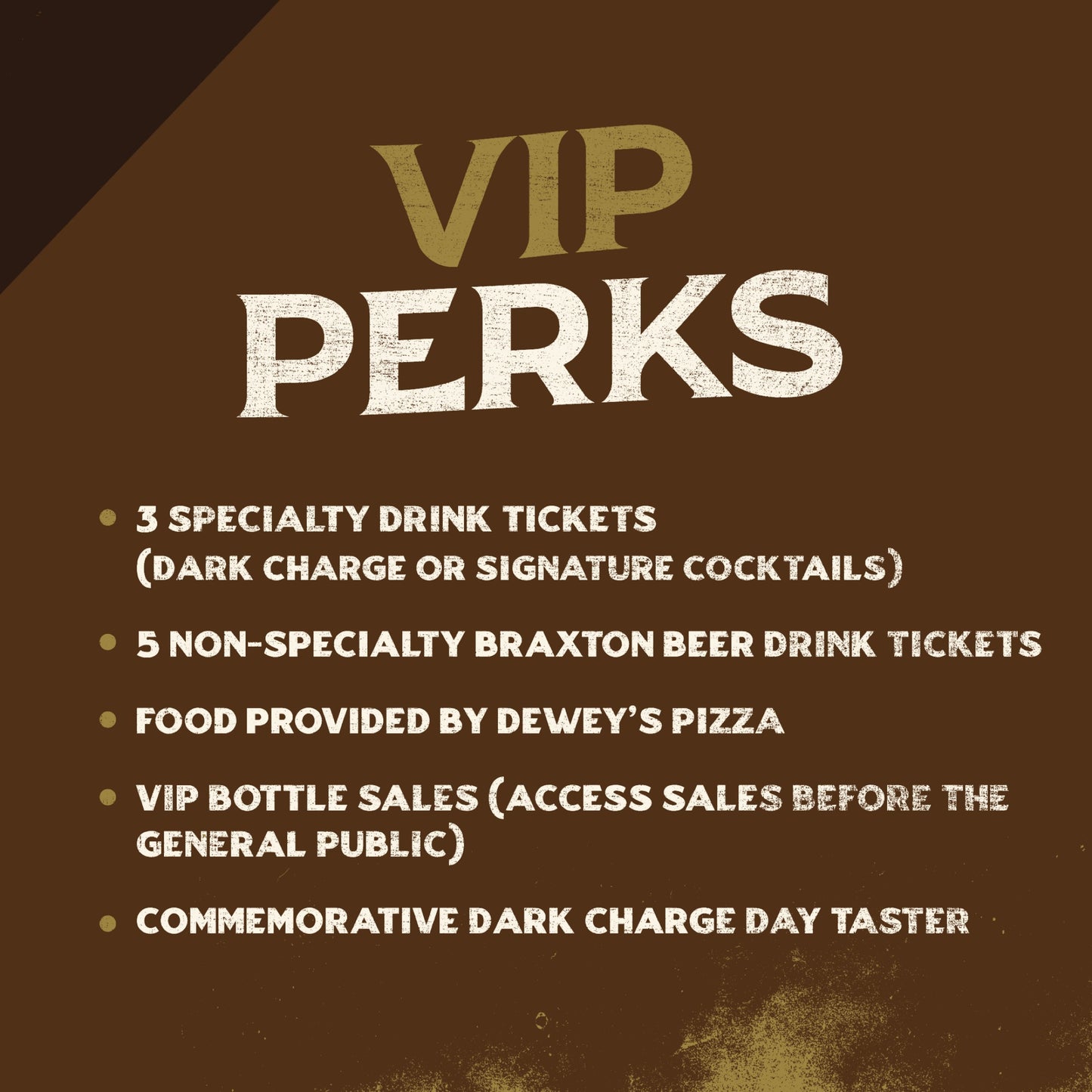 2025 Dark Charge Day VIP Ticket