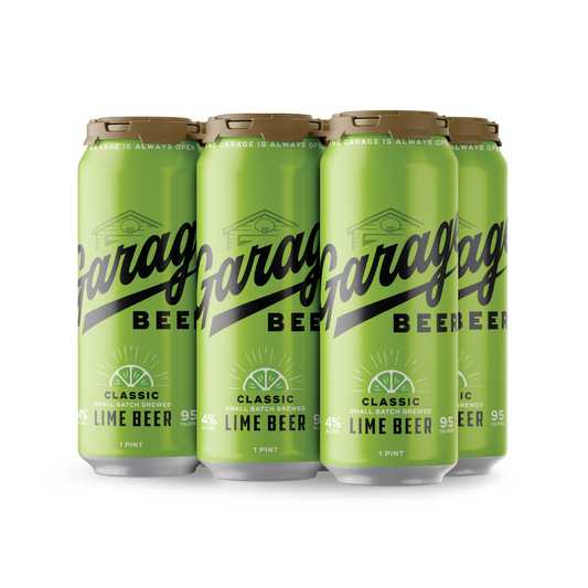 Garage Beer Lime 6-Pack 16oz Cans