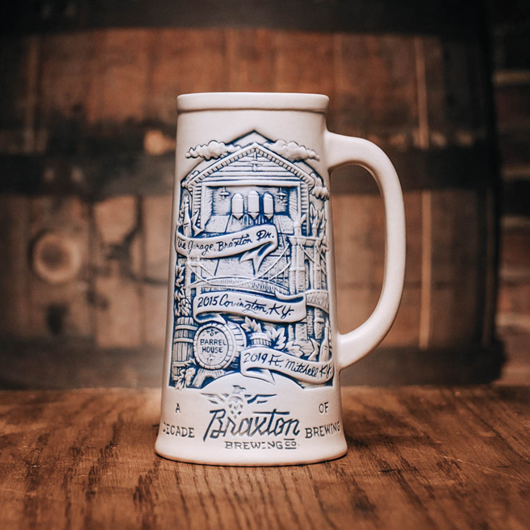 10th Anniversary Commemorative Rookwood Stein