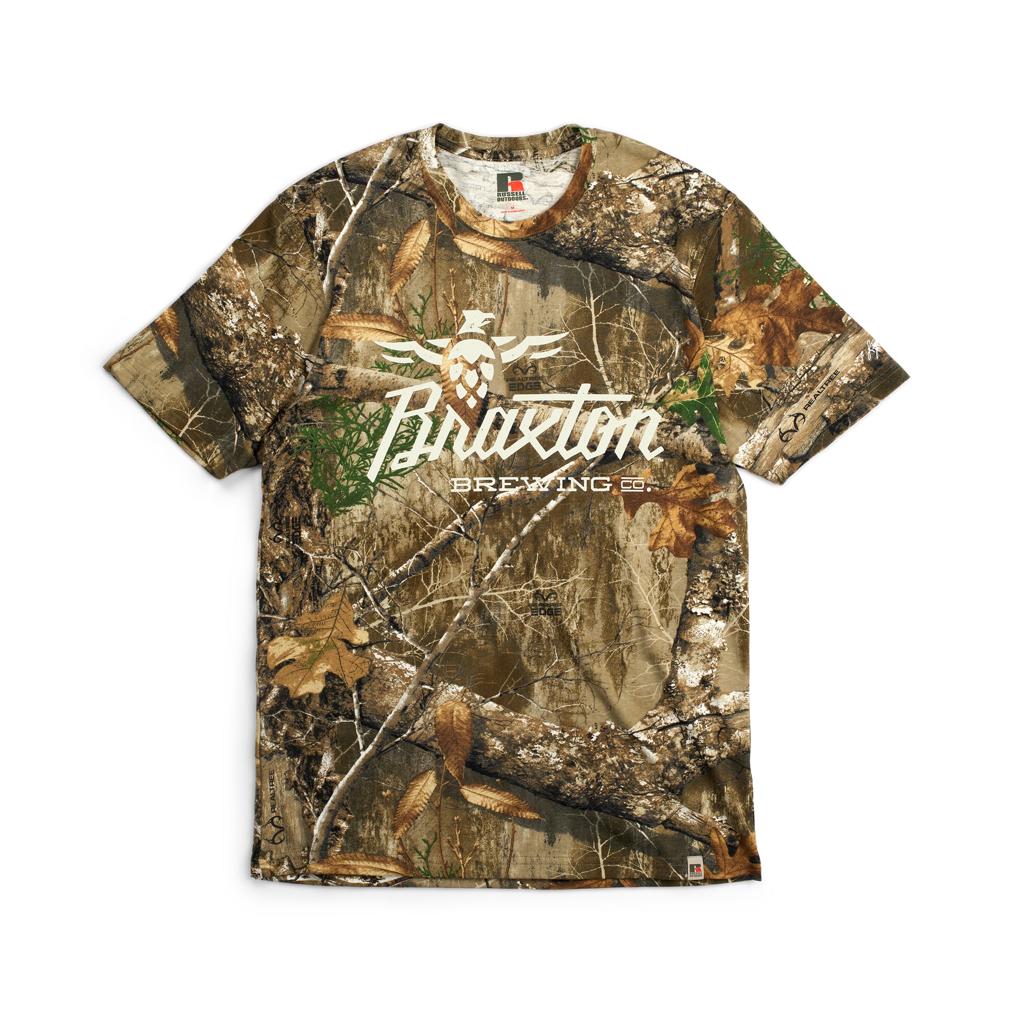 T-Shirt: RealTree EDGE Camo – Braxton Brewing Company