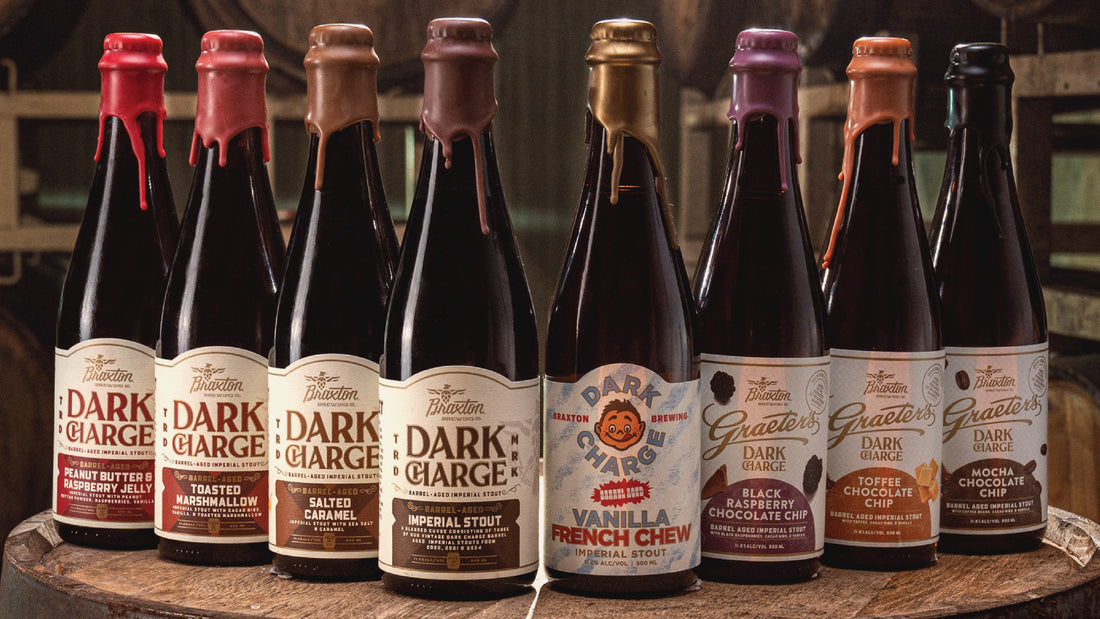 INTRODUCING DARK CHARGE IMPERIAL STOUT AND THE 2024 VARIANTS!