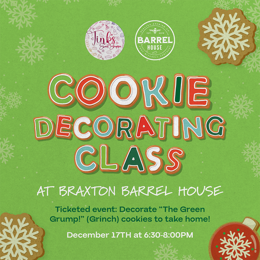 Holiday Cookie Decorating Class - Braxton Barrel House