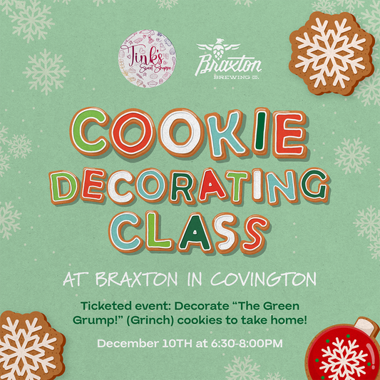 Holiday Cookie Decorating Class - Braxton Covington