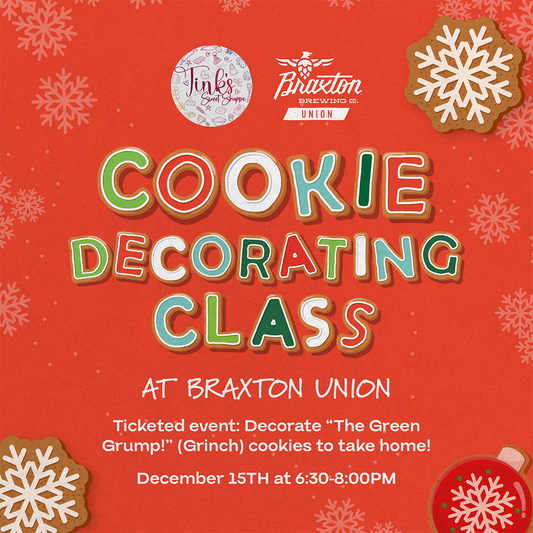 Holiday Cookie Decorating Class - Braxton Union