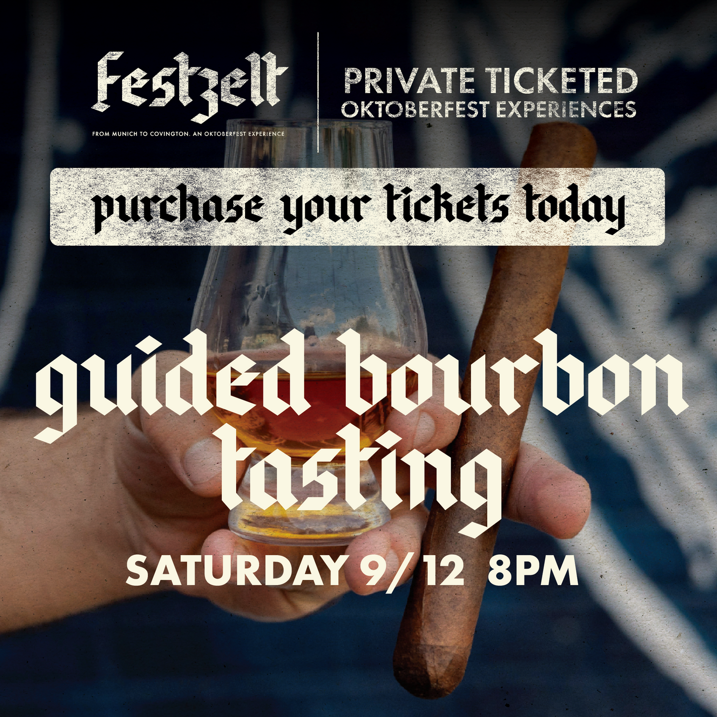 Guided Bourbon Tasting at Covington Oktoberfest 2026