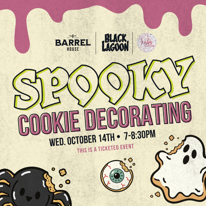 Spooky Cookie Decorating Class poster