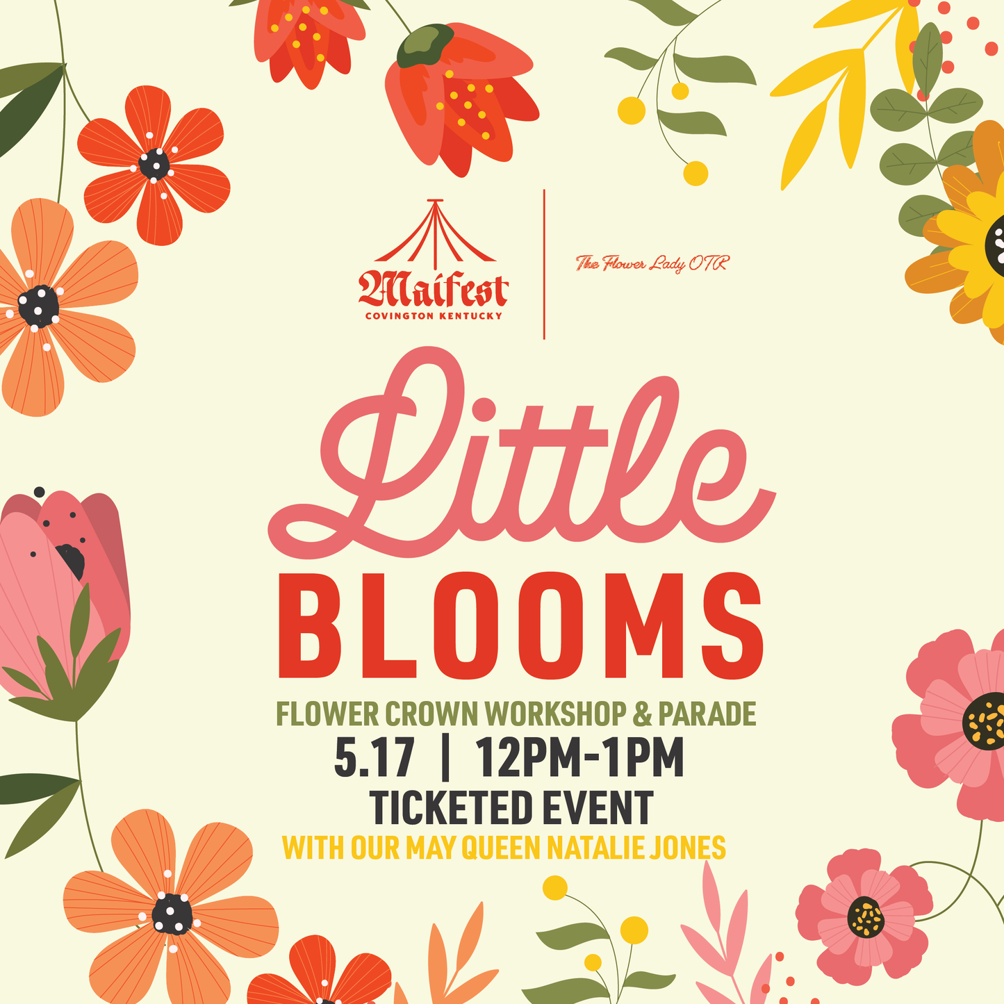 Little Blooms with Nat Jones at Covington Maifest