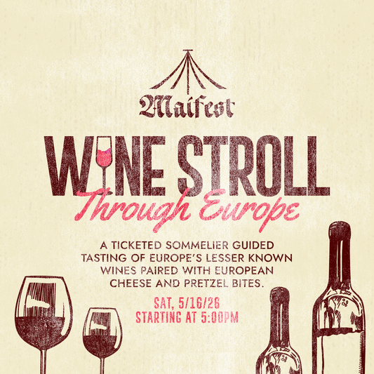 Wine Stroll Through Europe at Covington Maifest 2026
