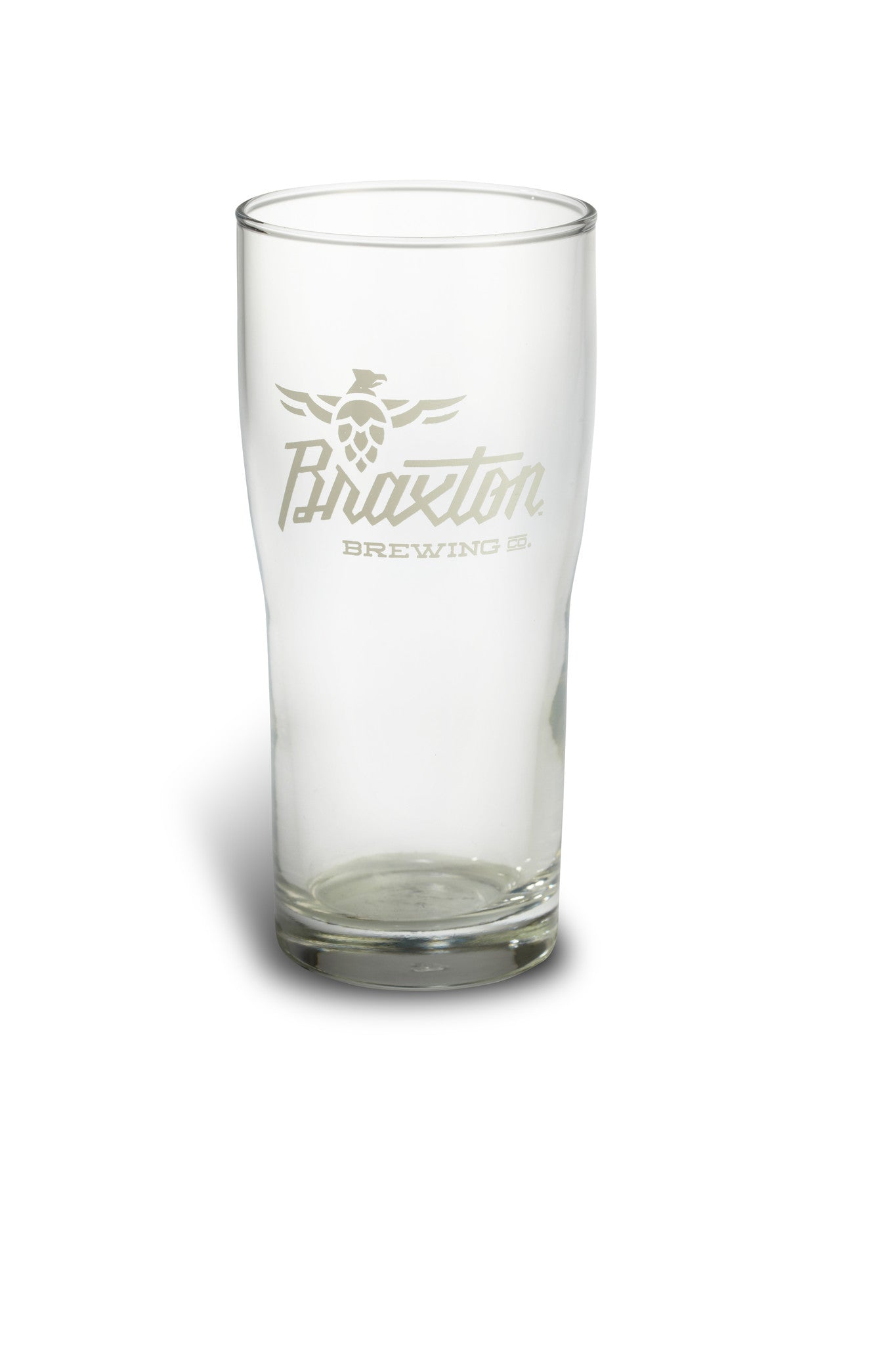 16 oz. Pint Glass – Braxton Brewing Company