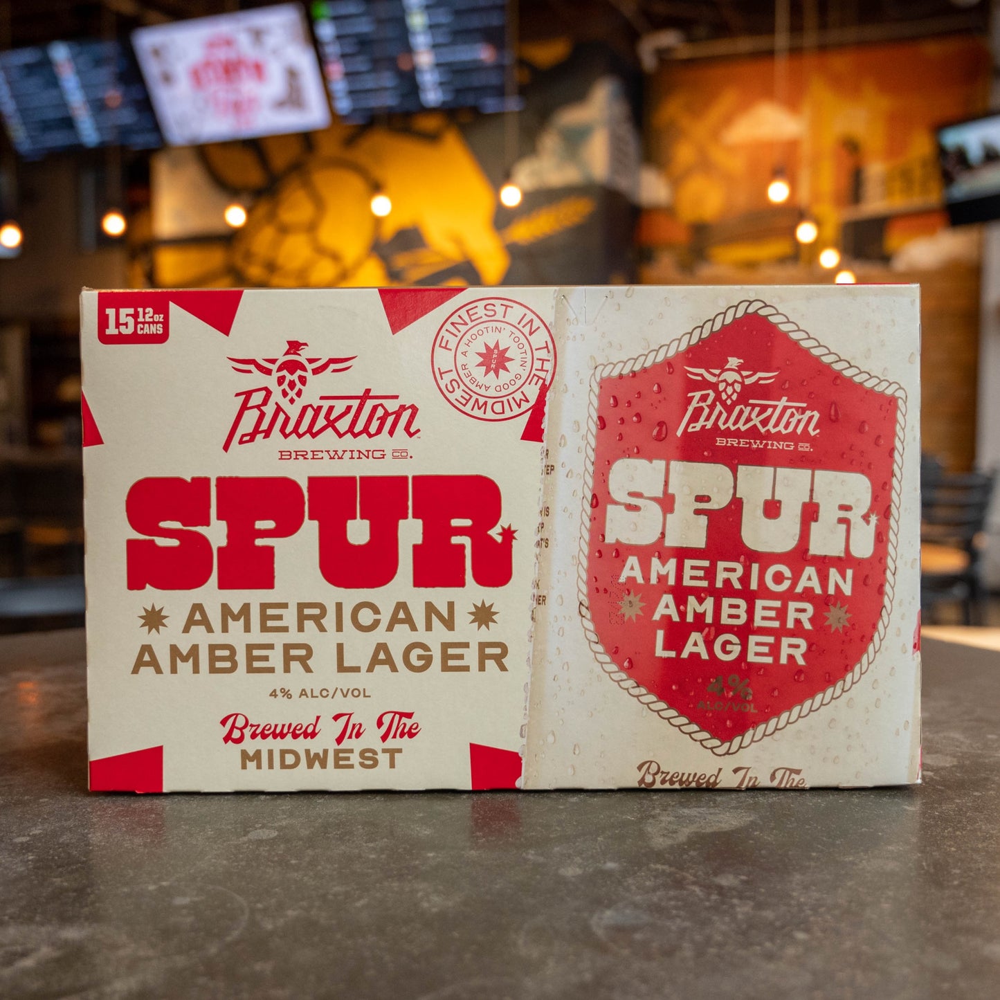 Spur Amber Lager 15-pack Cans