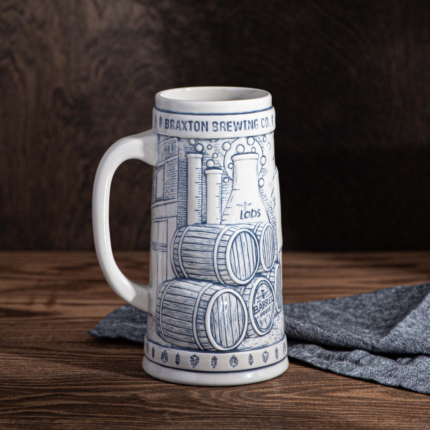 5th Anniversary Commemorative Rookwood Stein